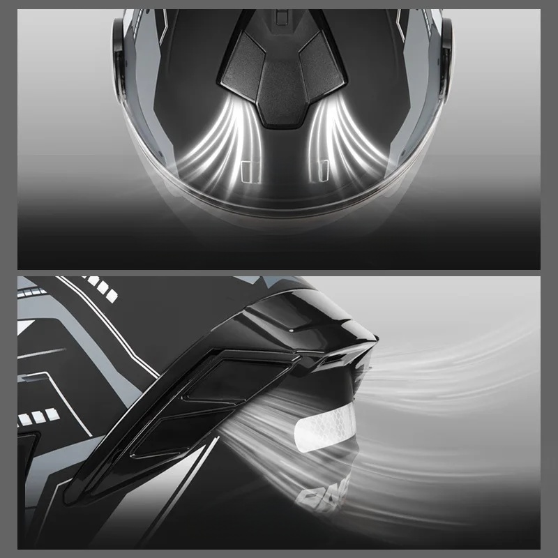Motosikletler ve elektrikli sc - Full Face Motorcycle Helmet With Bluetooth incelemesi ve fiyatı