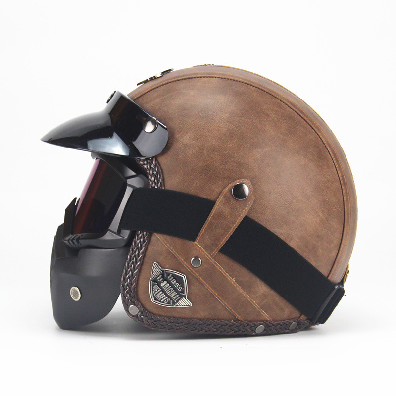 Retro Vintage 3/4 Açık Yüz Kas - Vintage Open Face Retro Helmet incelemesi ve fiyatı