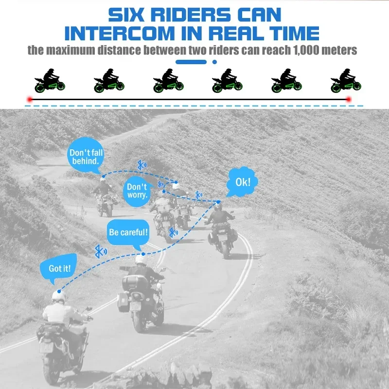 2 adet Maxto M2 motosiklet kas - Universal Motorcycle Helmet Intercom Headset incelemesi ve fiyatı