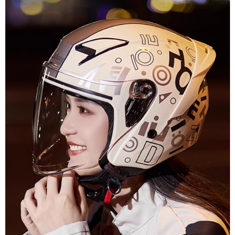 DOT Sertifikalı Vintage Açık K - Vintage Open Face Retro Helmet incelemesi ve fiyatı