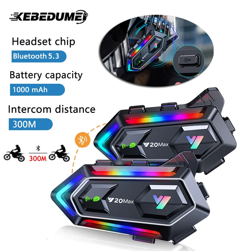 Y20 MAX Motosiklet Kask Interk - Universal Motorcycle Helmet Intercom Headset incelemesi ve fiyatı