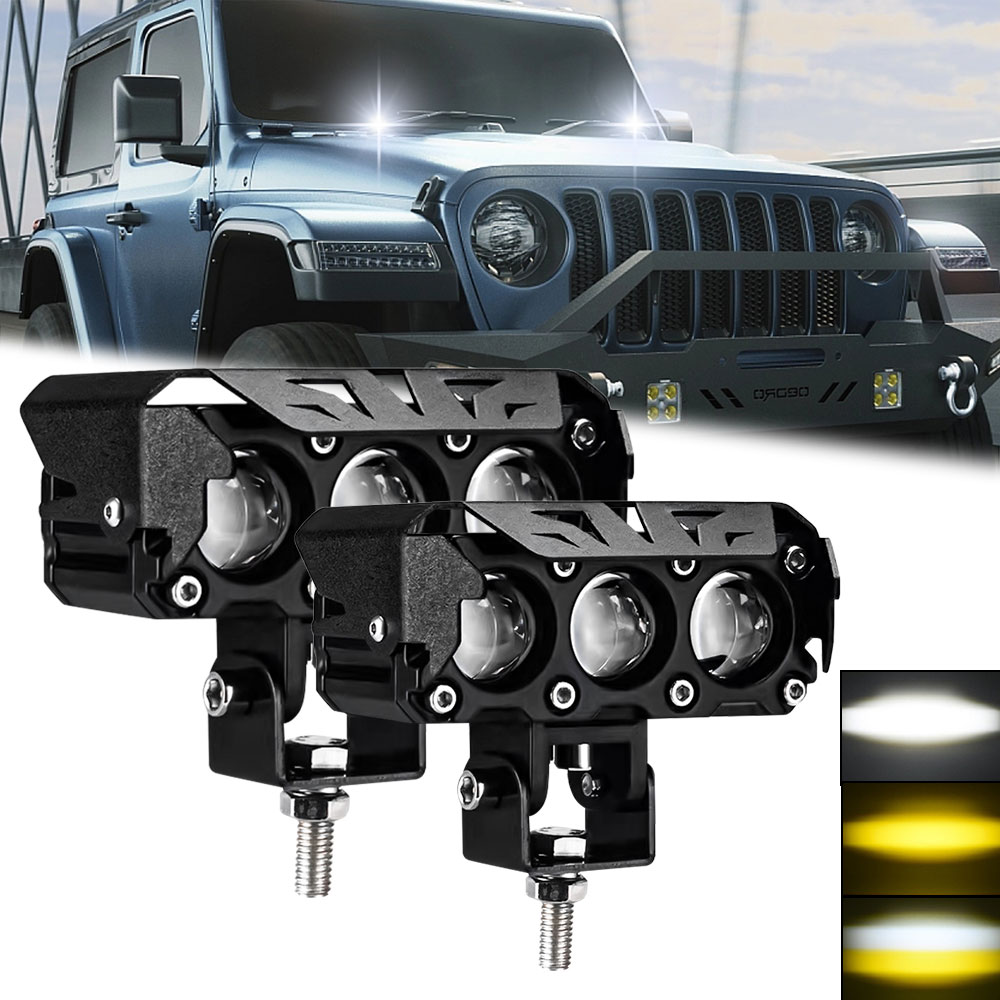 3 inç Led projektör motosiklet - Universal Motorcycle Led Headlight Projector incelemesi ve fiyatı