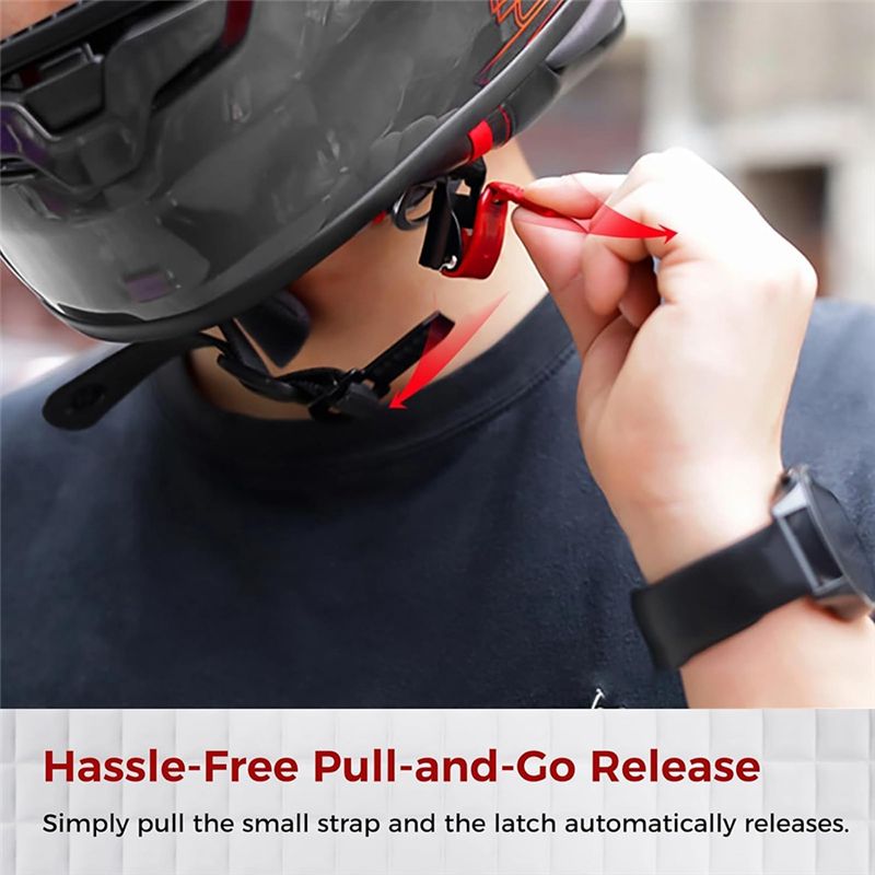 WF-Helmet Hızlı Çıkartılabilir - Quick Release Buckle Motorcycle Helmet incelemesi ve fiyatı