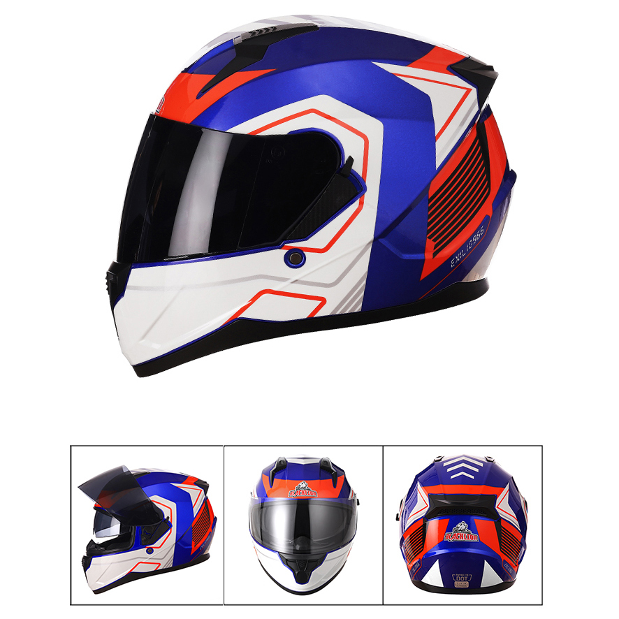 Motosiklet Kaskı Tam Yüz Çift  - Full Face Motorcycle Helmet With Bluetooth incelemesi ve fiyatı