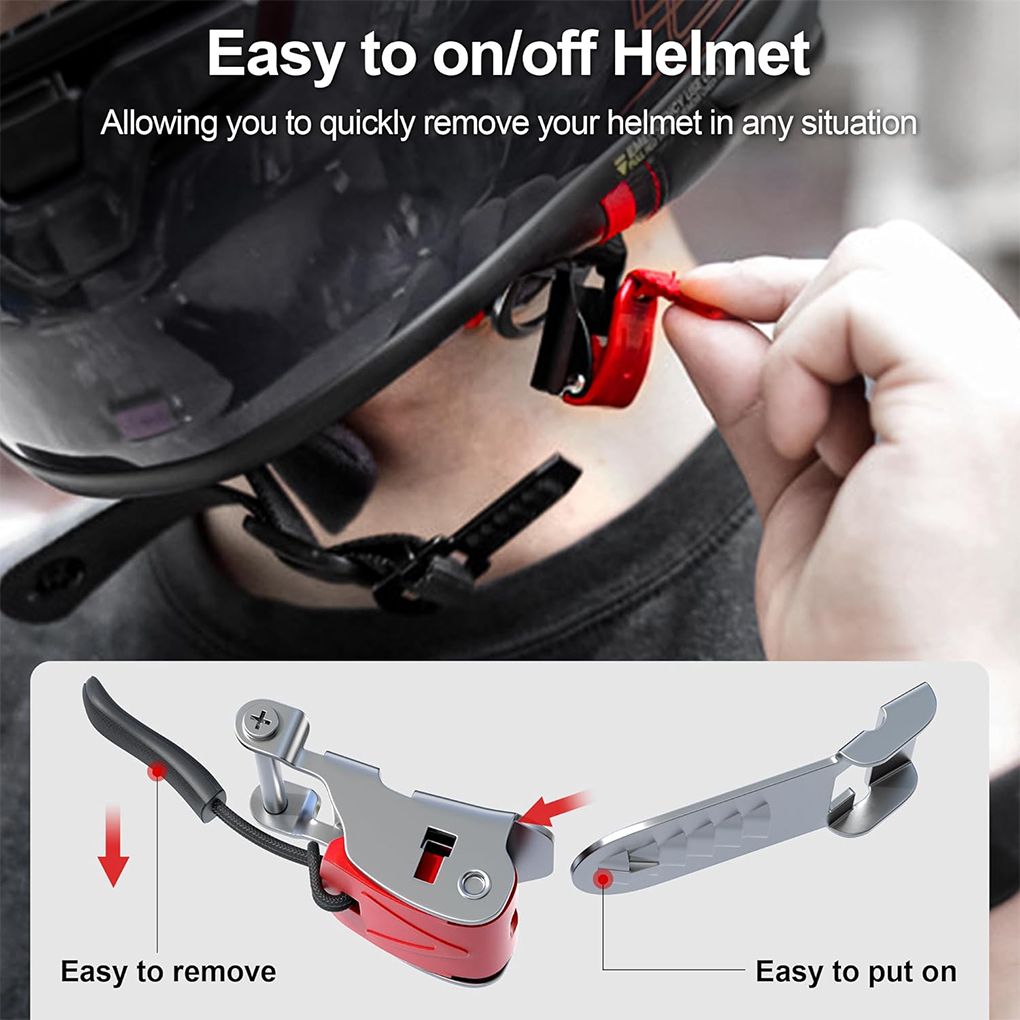 Hafif Kask Hızlı Çıkarma Toka  - Quick Release Buckle Motorcycle Helmet incelemesi ve fiyatı