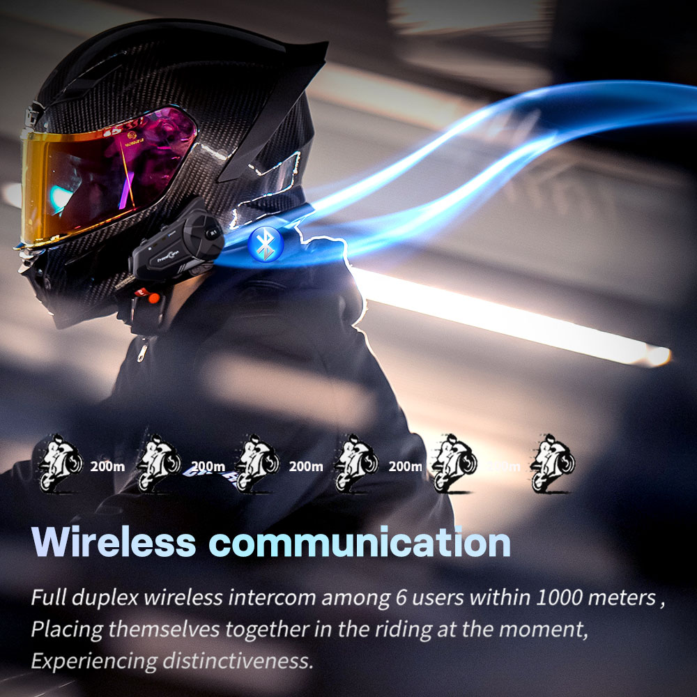 Freedconn R1 PRO motosiklet ka - Universal Motorcycle Helmet Intercom Headset incelemesi ve fiyatı