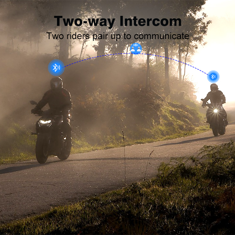 Maxto MX1 Motosiklet Kaskı Blu - Universal Motorcycle Helmet Intercom Headset incelemesi ve fiyatı