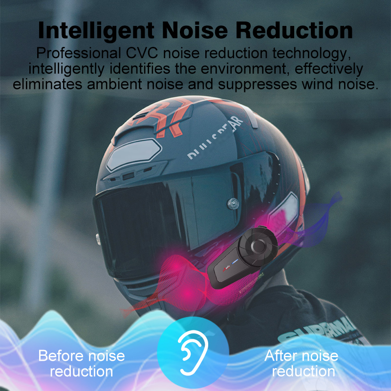 Maxto MX1 Motosiklet Kaskı Blu - Universal Motorcycle Helmet Intercom Headset incelemesi ve fiyatı
